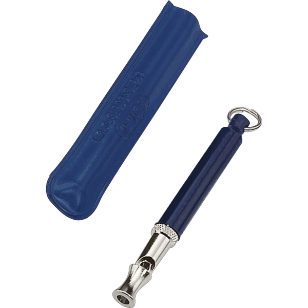 Herm Sprenger Soundless Training Whistle with Plastic Cover and Sleeve