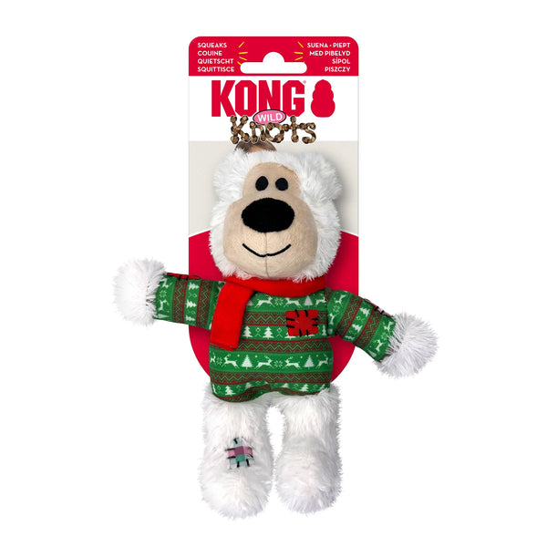 KONG Christmas Wild Knots Bear