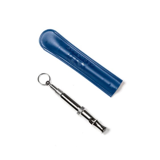 Herm Sprenger Soundless Training Whistle with Plastic Cover