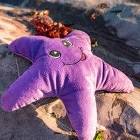 Sustainapaws Starfish 100% Recycled Plastic Double Layered Plush Dog Toy